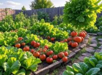 backyard vegetable garden