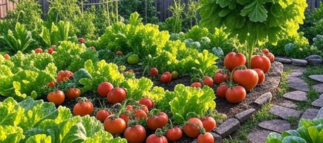 backyard vegetable garden